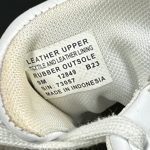 Tory Burch‎ Size 9 M HOWELL White Leather Sneakers Womens Lace Up Shoes - Picture 6 of 10